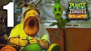 Plants vs Zombies: Replanted (2025) - Прохождение Adventure Mode - День+Ночь #1