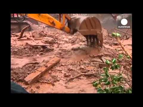 India: entire village buried under massive mudslide