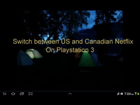 how to american netflix in canada ps3