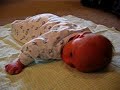 Tummy time with Simon