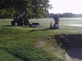 Tromling af Golf green