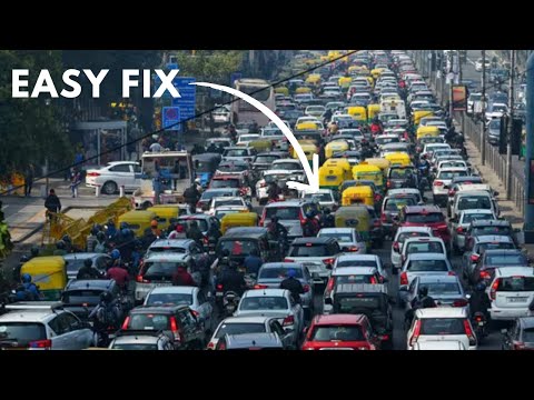 The Simple Fix to The Indian Traffic Problem!