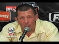 IFL Coach Pat Miletich Talks about IFL Finals & steroids