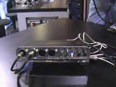 how to install m-audio fast track usb