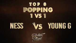 Ness vs Young G – PAY THE COST TO BE THE BOSS 2021 POPPING 1v1 TOP8