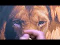 Art Instruction Painting Fur in Acrylic