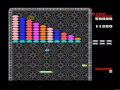 let's score... i think... who came up with this name? it makes no sense, but whatever. this game is a clone of: arkanoid at the end you'll find the title screen for the next game, can you name that rip-off?