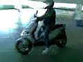 Piaggio Skipper 125 - drift, burnout & B?czki xD Piaggio Skipper 125 - drift, burnout & B?czki xD