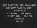RODY 19 MAY 44 GUN CAMERA FILM FROM MSNBC