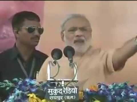 Shri Narendra Modi addresses Vikas Yatra 2013 in Rajnandgaon, Chhattisgarh - Speech