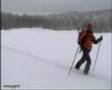 salita al monte di mezzo nei monti della laga