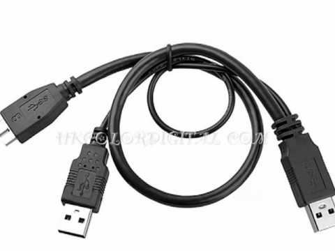 how to usb y cable