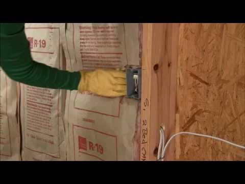 how to fasten insulation