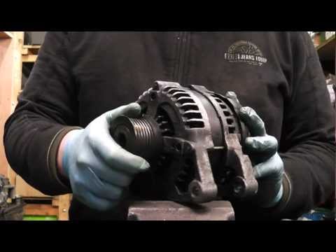 Ford Focus/C-MAX and Volvo S40 Alternator repair. Rectifier change.