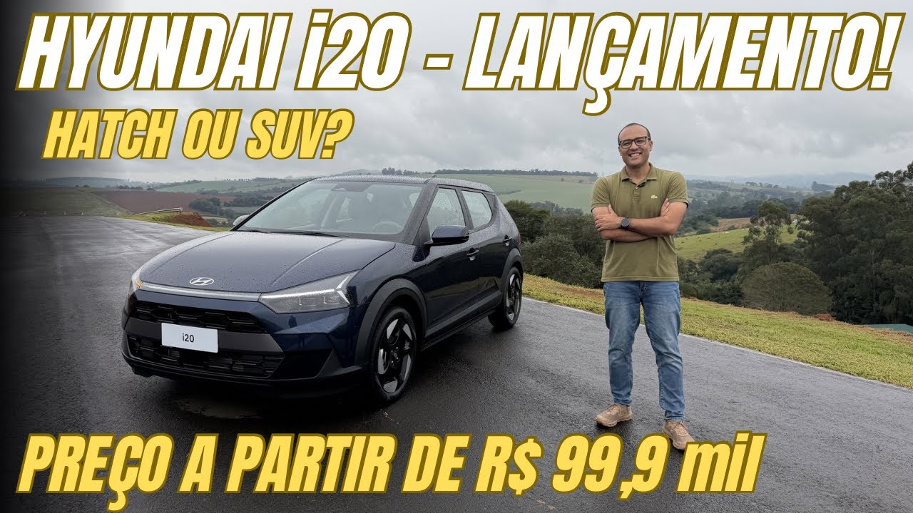 NOVO HYUNDAI i20: melhor que o HB20? PREÇOS, VERSÕES E TESTE DO LANÇAMENTO MUNDIAL!