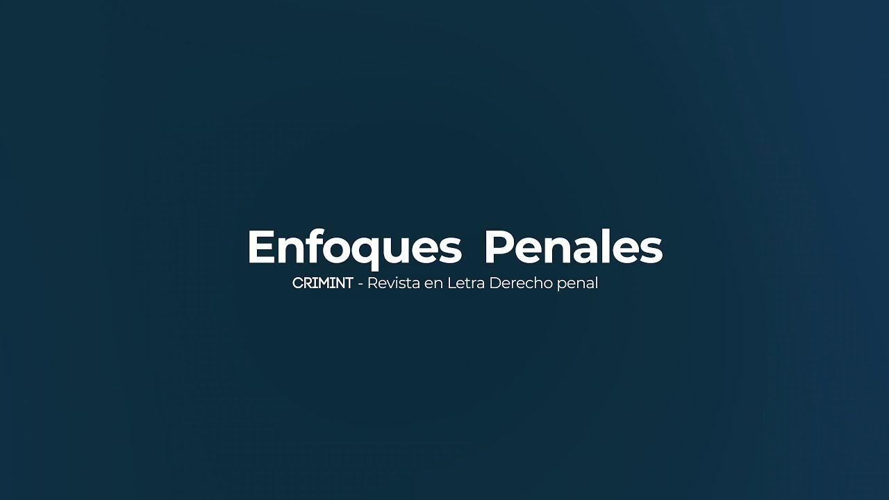 Enfoques Penales