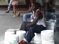 batterista di strada