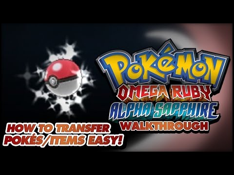 how to transfer pokemon from x to y