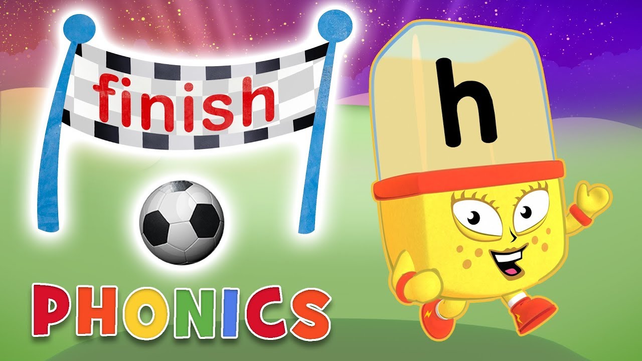 Alphablocks - Learn to Read | Sporty Letter H | Phonics for Kids