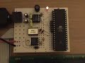 PL:
Prosty odtwarzacz utworków muzycznych w formacie .MOD (max. ~27kB) z użyciem mikrokontrolera ATMEGA32 i przetwornika TDA1543. Częstotliwość próbkowania 22kHz, 16bit, stereo.

Link do filmiku Divx z dźwiękiem o lepszej jakości:
http://rapidshare.com/files/104600933/modplayer_test.avi.html
Nagrania dźwięku dokonałem poprzez wejście line-in w komputerze, bez żadnej dodatkowej obróbki - tylko kompresja mp3. 

Schemat, kod źródłowy i przykładowe utworki do pobrania pod adresem:
http://rapidshare.com/files/112960919/MOD_Player_lechoo.zip.html

Projekt wzorowany na:
http://www.elektronika.kvalitne.cz/ATMEL/MODplayer/MODplayer.html

EN:
Simple .MOD (max. ~27kB) sound player based on ATMEGA32 microcontroller and TDA1543 audio DAC. Sampling frequency 22kHz, 16bit, stereo. 

Link to Divx movie with better sound quality:
http://rapidshare.com/files/104600933/modplayer_test.avi.html
Sound recorded via line-in on PC, without any postprocessing, mp3 compression only. 

Link to documentation file:
http://rapidshare.com/files/112960919/MOD_Player_lechoo.zip.html 

Project based on:
http://www.elektronika.kvalitne.cz/ATMEL/MODplayer/MODplayer.html
English translation:
http://translate.google.com/translate?u=http%3A%2F%2Fwww.elektronika.kvalitne.cz%2FATMEL%2FMODplayer%2FMODplayer.html&hl=en&ie=UTF-8&sl=cs&tl=en