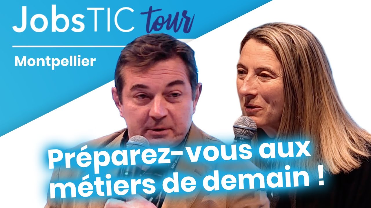 Préparez-vous aux métiers de demain ! JobsTIC Tour 2022