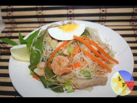 Lutong Pinoy - Pancit Bihon Guisado or rice sticks noodles is one of the Filipinos favourite food specially pag may handaan or special occasion like birthday, it is easy to...