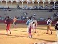 at the beginning of bullfight, Seville.MPG