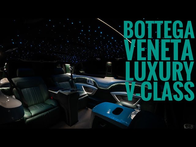 Mercedes Benz V300 AVANTGARDE ERTEX LUXURY CAR DESIGN CO. BOTTEGA DEEP GREEN video