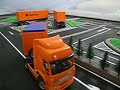 Trailer Rig hauling 20ft. container reversing #1 ??? ???20??