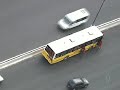 Torcida organizada do Flamengo vandaliza onibus indo para o jogo contra o Vasco