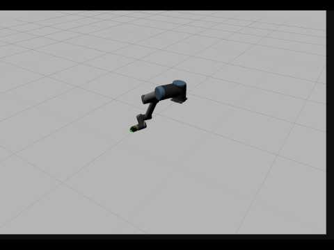 ODE (Default) - Industrial Arm Grasp - Unit Inertia - 'Infinite' Friction