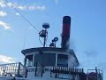 Steam ship that sings