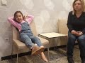 Click to View : Ayakta çift başparmak ve 4.5.parmak arası yapışıklık bulunan minik hastamızın ameliyat sonu görüşü