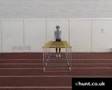 High Jump / Plyometrics Training: Hurdle Rebound Jumps 1