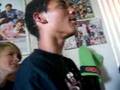 quincey playing videogames