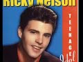 this is a tribute to the wonderful ricky nelson.  his songs were simple, but his voice was so appealing and smooth.  ricky was a charmer, but never took all the glory.  although he was a teenage idol, he was a true performer at heart.  enjoy.  vally