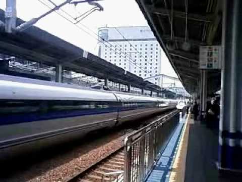 JR山陽新幹線 700系 岡山駅