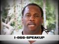 NFL Star Zack Crockett for 1-866-SPEAK-UP