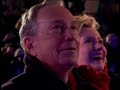 Clintons Drop Ball In Times Sq.