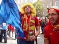 EURO 2008 Greece : Spain / Fans in Salzburg city