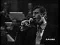 pino calvi, sergio endrigo e l'orchestra di senza rete in un medley della colonna sonora del film west side story. maria tonight america