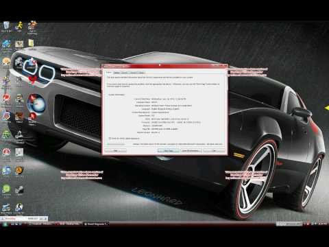 how to perform dxdiag