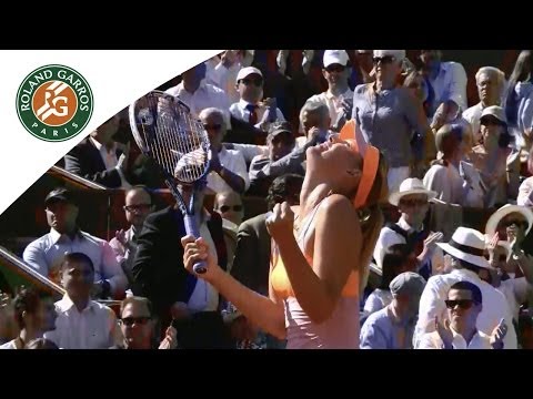 M. Sharapova v. E. Bouchard 2014 French Open Women's SF Highlights