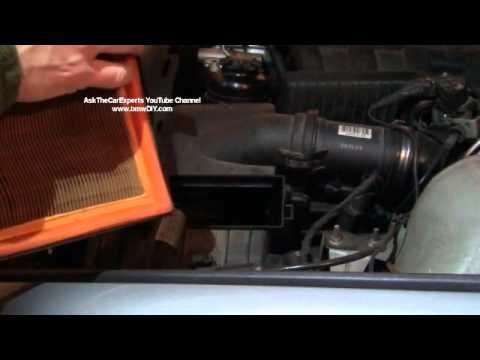 BMW Engine Air Filter Replacement E39 5 Series Inline 6 Cylinder DIY
