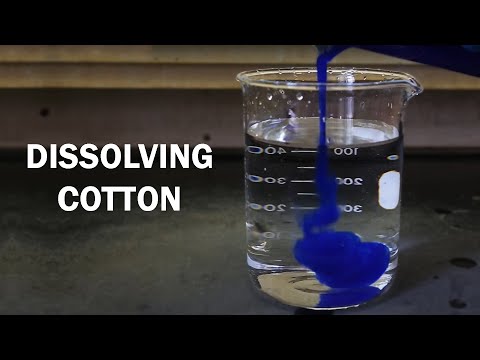 how to dissolve cellulose in water