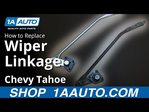 How To Install Replace LH Wiper Linkage 1995-99 Chevy Tahoe GMC Yukon