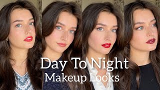 Natural Day to Night Makeup  4 Essential Looks For