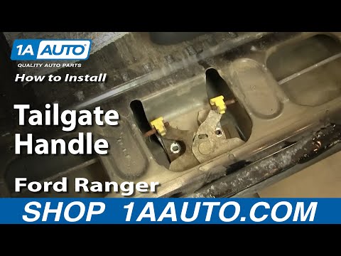 How To Install Replace Tailgate Handle Ford Ranger 98-10 1AAuto.com