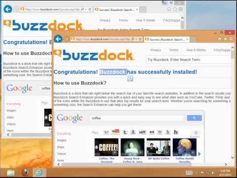 how to remove buzzdock