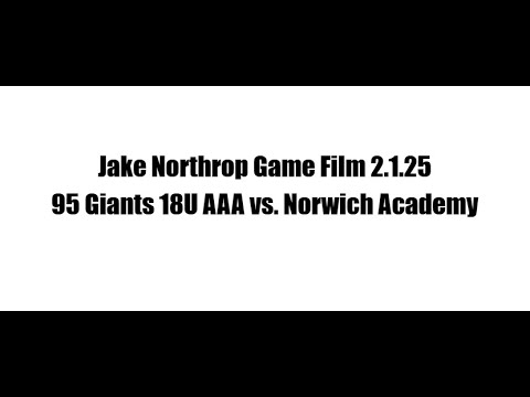 Jake Northrop Game Film 2.1.25